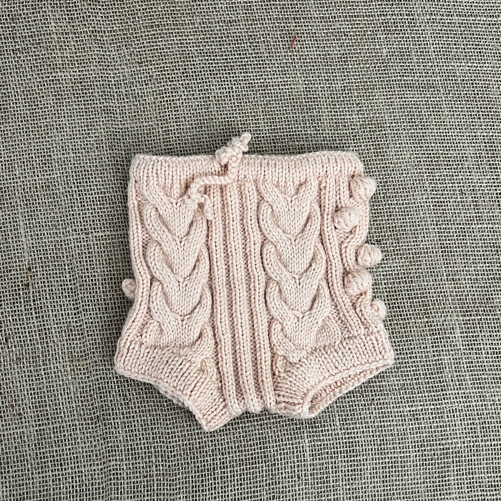 Kalinka Merino Wool Knit Shorts